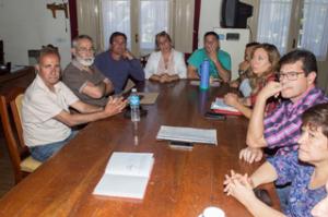 Reuni�n con trabajadores de Fanazul por la continuidad de las fuentes de trabajo